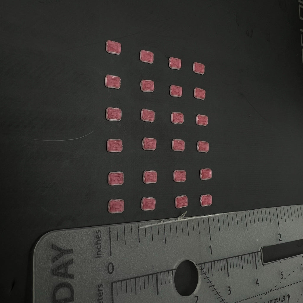 24 Pack 1/64 Whelen 900 Ambulance Red Warning Lights EMS Police Fire4