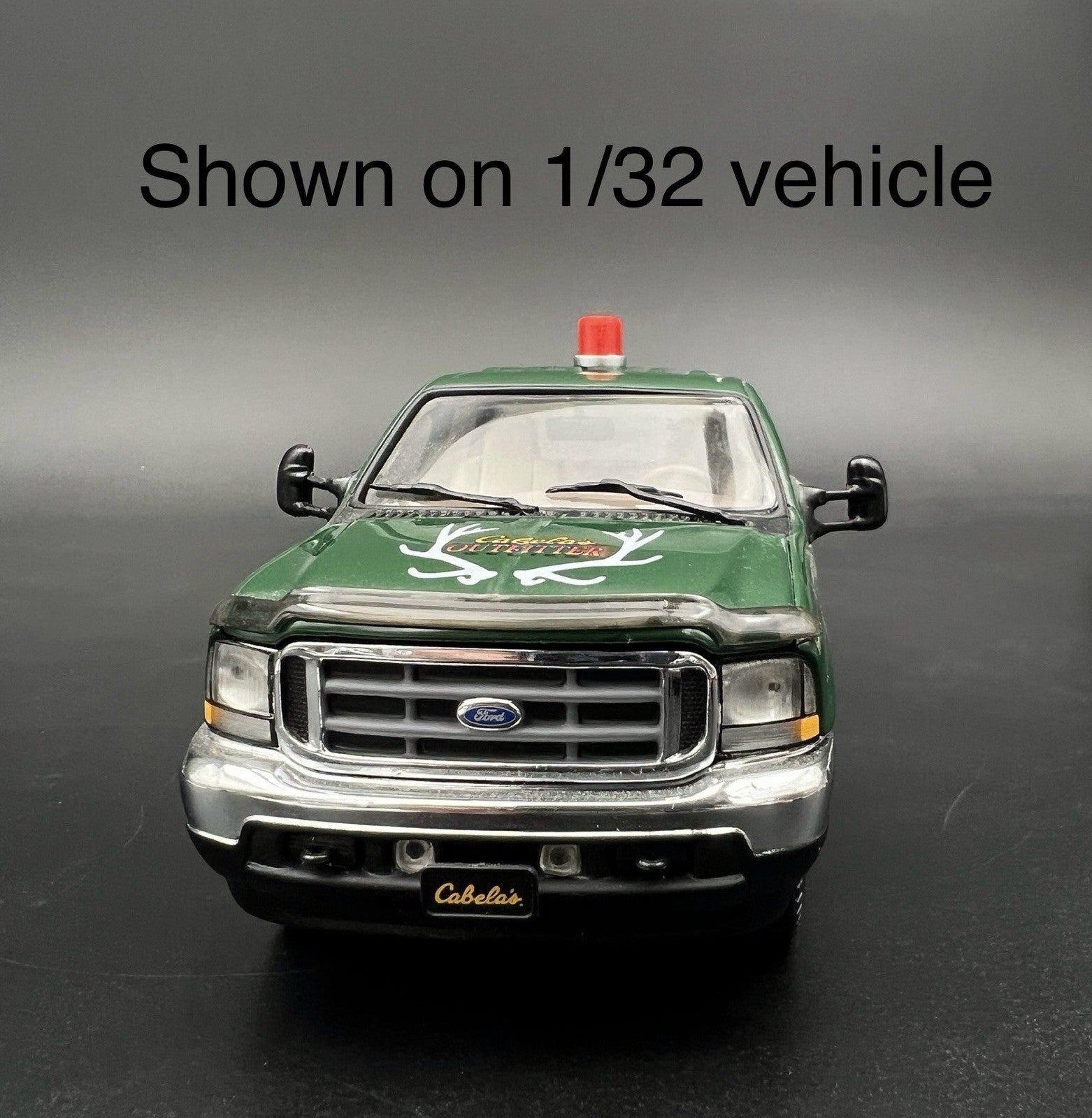 2 Pack 1/32 1/24 Hallow Red Beacon Strobe Fire Police Ambulance EMS 1/34 1/251