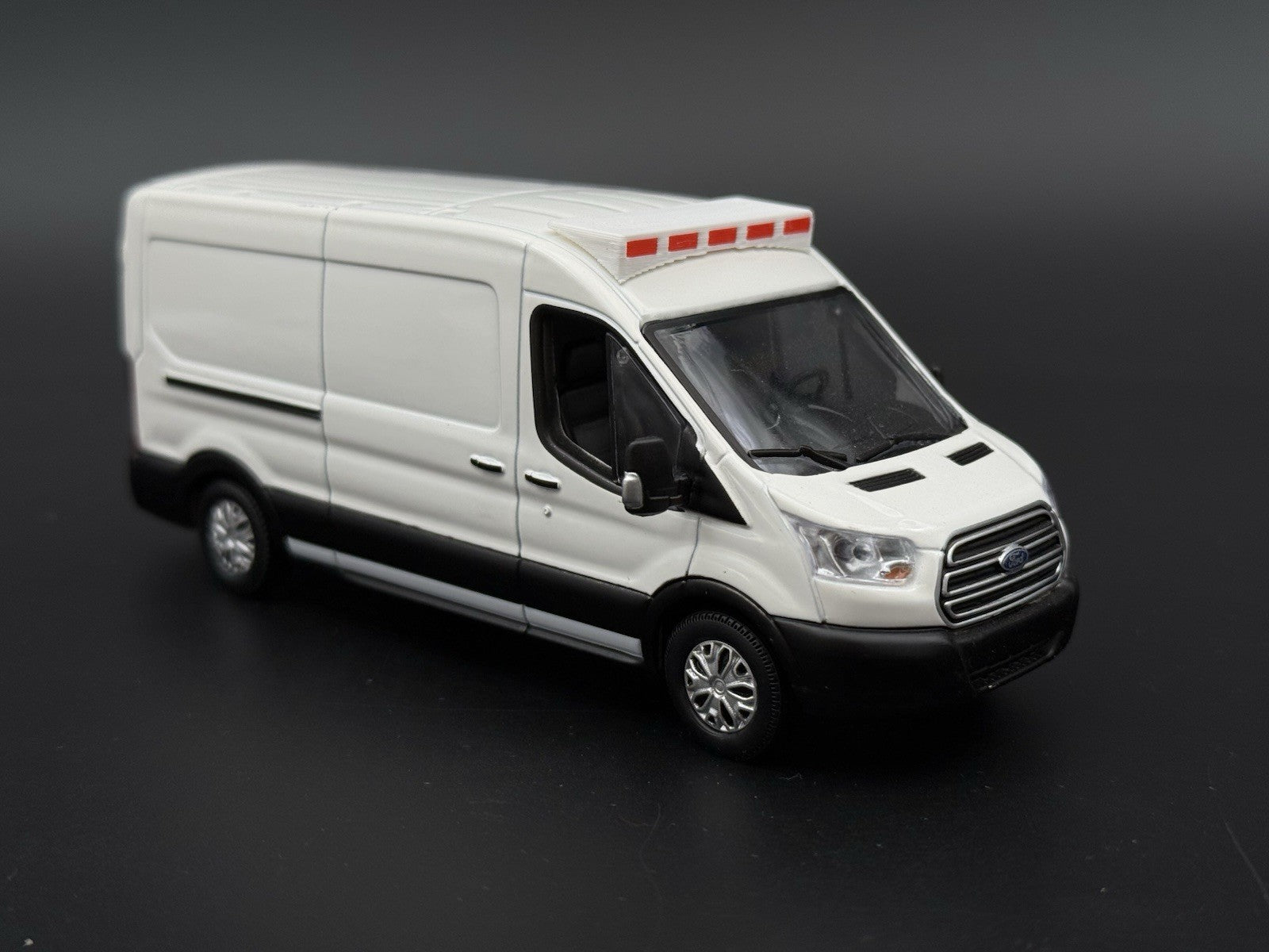 1/64 Scale Model Front Lightbar For Greenlight Ford Transit Van Ambulance 6453FR14