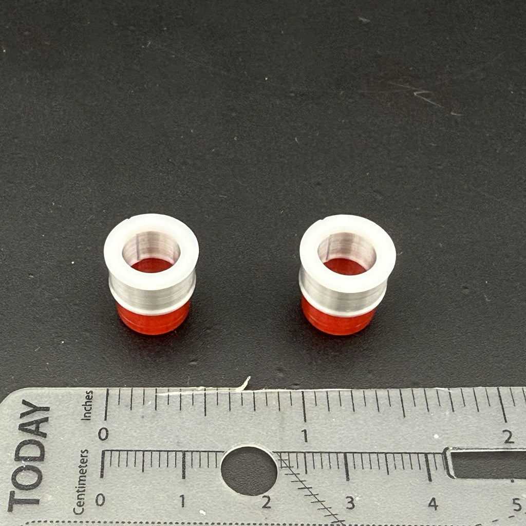 2 Pack 1/24 25 LED Ready Federal CJ 184 284 Beacon Red Police State Trooper 24552