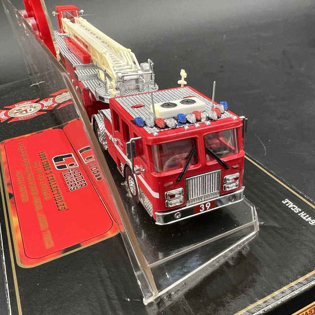 3 Pack 1/64 Blue Red Split Vector Lightbar Fire Truck Engine Police Code 310