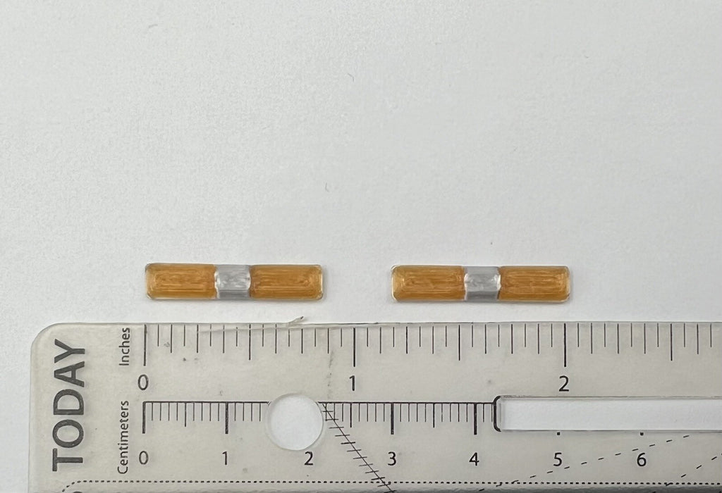 2 Pack 1/64 Code 3 LP6000 Amber Lightbar Greenlight Construction Tow Work Truck1