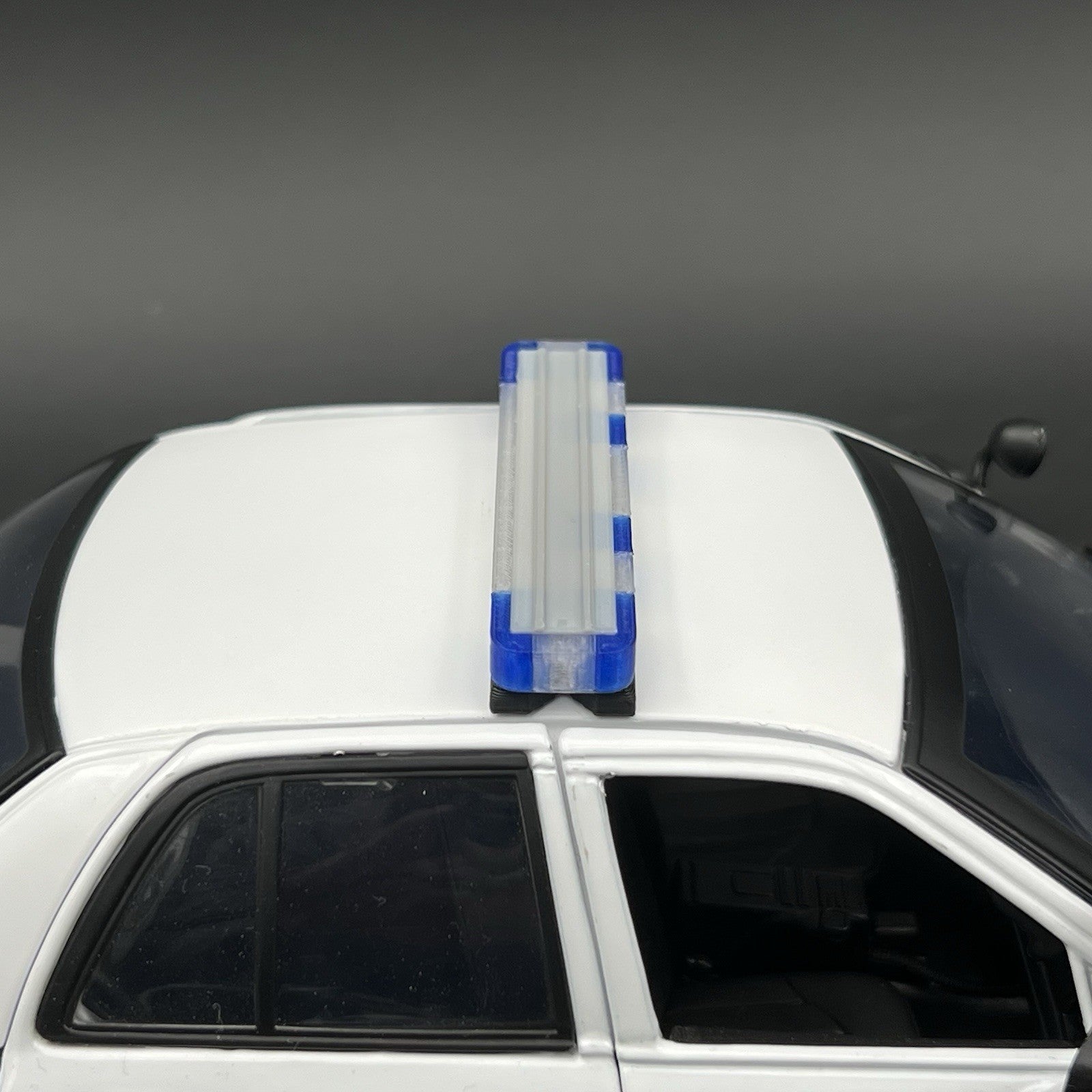 1/18 LED Ready Whelen Edge Maui Hawaii Honolulu Police Lightbar Blue Clear9
