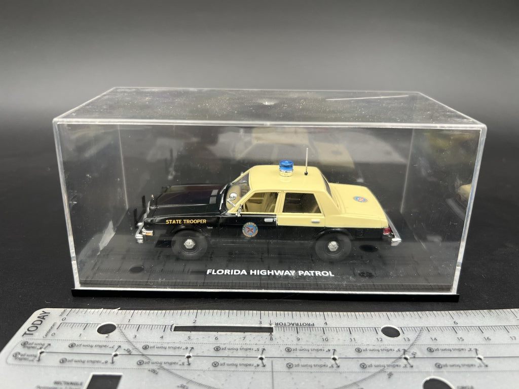1/43 Florida Highway Patrol Police Dodge Diplomat First Response Trooper O Scale2