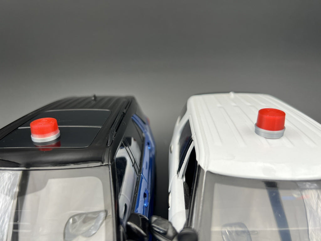 2 Pack 1/18 LED Ready Michigan State Police Red Beacon Lightbar Trooper Patrol3