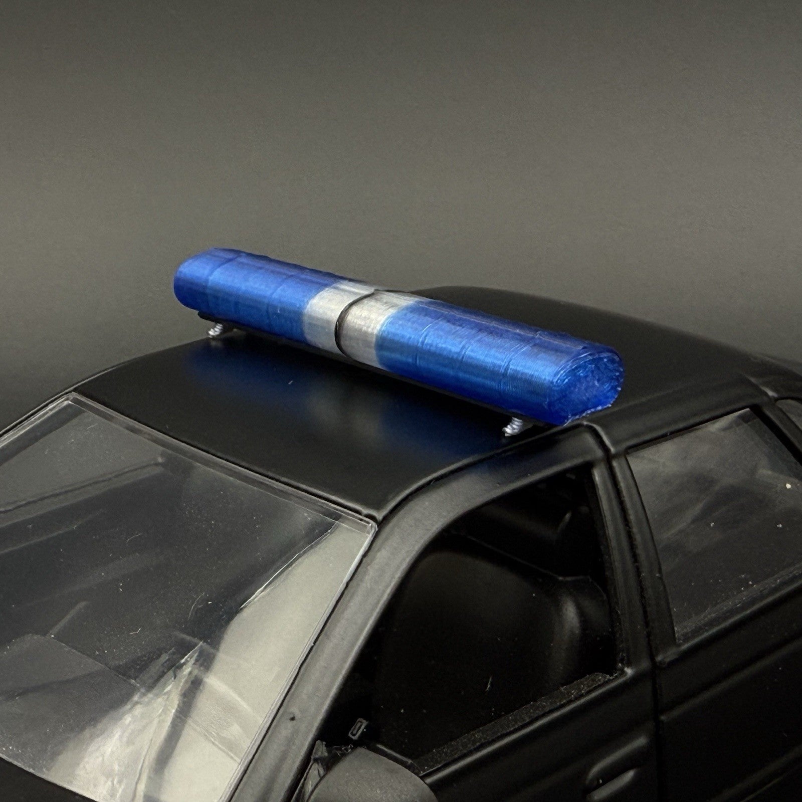 1/24 1/25 LED Ready AeroDynic Blue Clear Lightbar Police Sheriff State Trooper13
