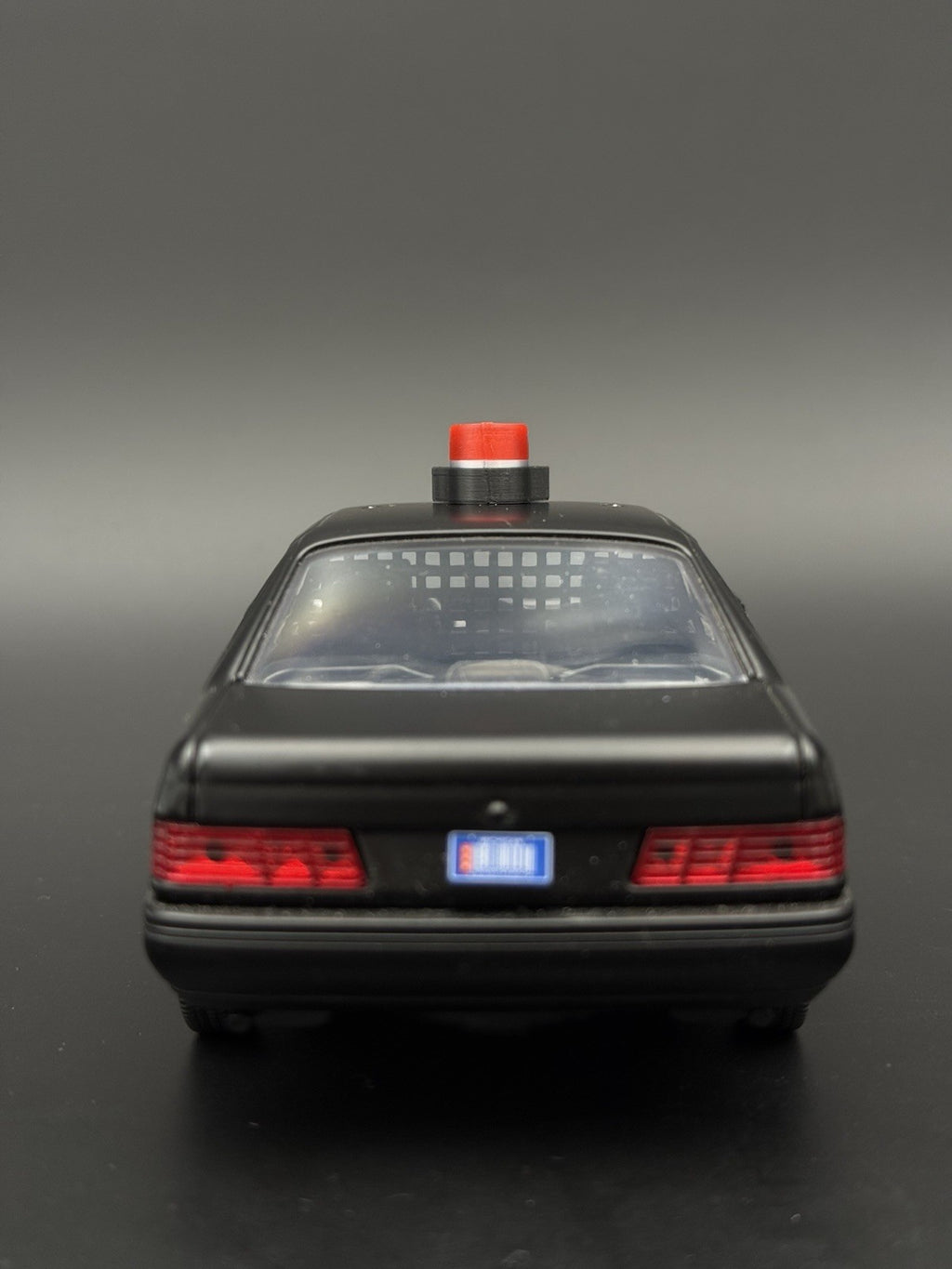 2 Pack 1/24 1/25 Vintage Red Beacon With Siren Speaker Lightbar Police 2462R8