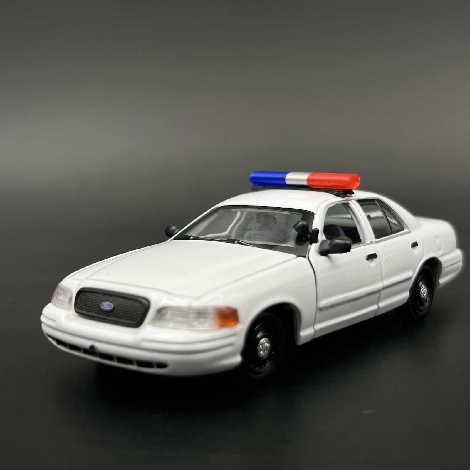1/43 AeroDynic Lightbar Cannonball Run Blue Red Chrome Police CHP LAPD LASD3