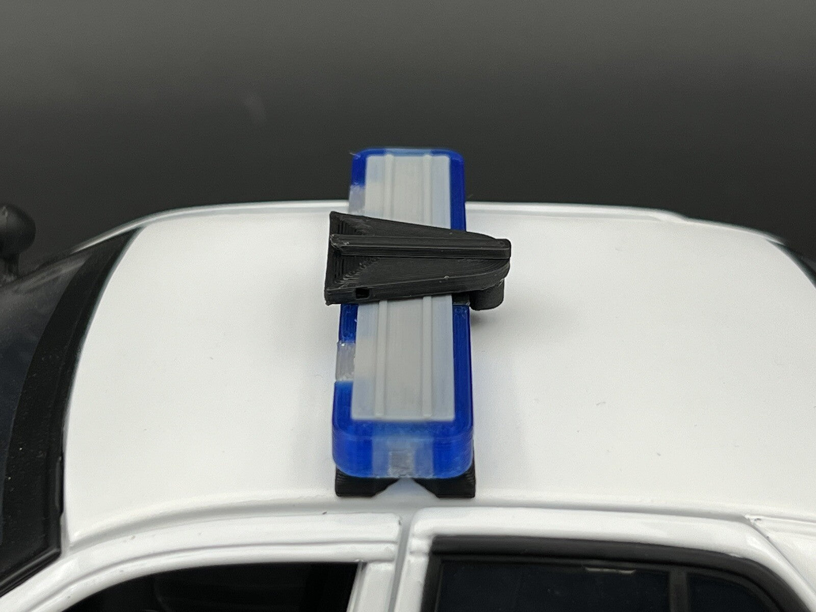 1/18 LED Ready Whelen Edge Lightbar Blue w/ Speaker Highway Patrol State Police2
