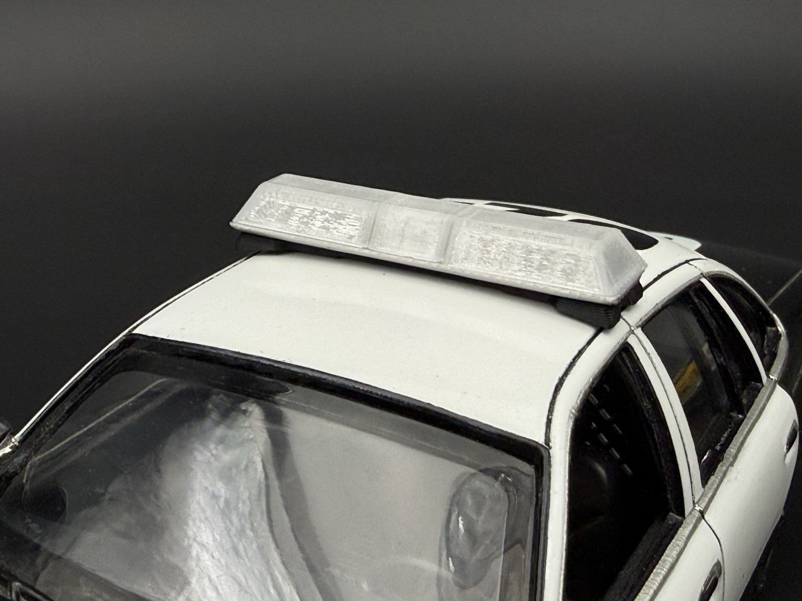 1/24 1/25 Scale Model Clear Code 3 LP6000 Lightbar Police Fire 2411ClearC2