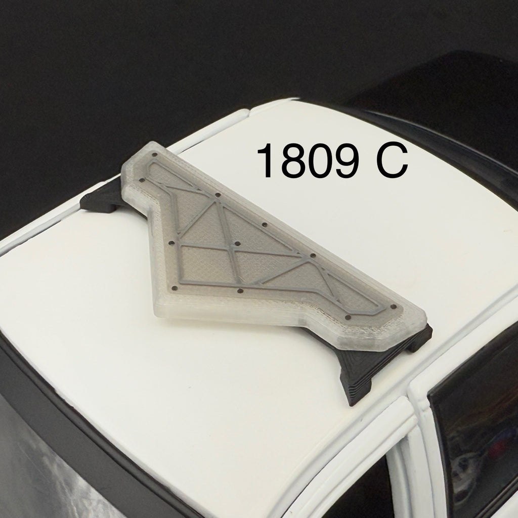 1/18 LED Ready Federal Signal Valor Lightbar Police Sheriff Motormax Sedan SUV0