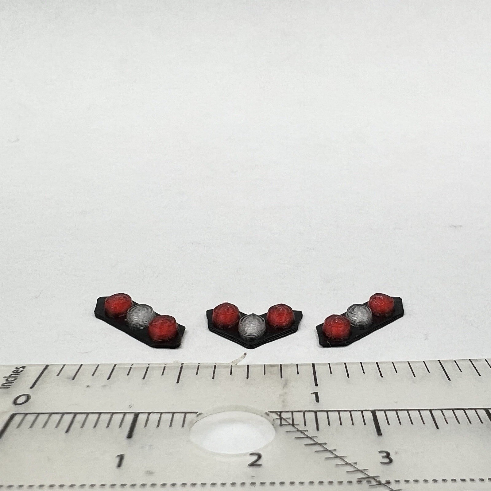 3 Pack 1/64 FDNY NYPD Split Vision SLR Lightbar New York Fire Truck ESU Code 33