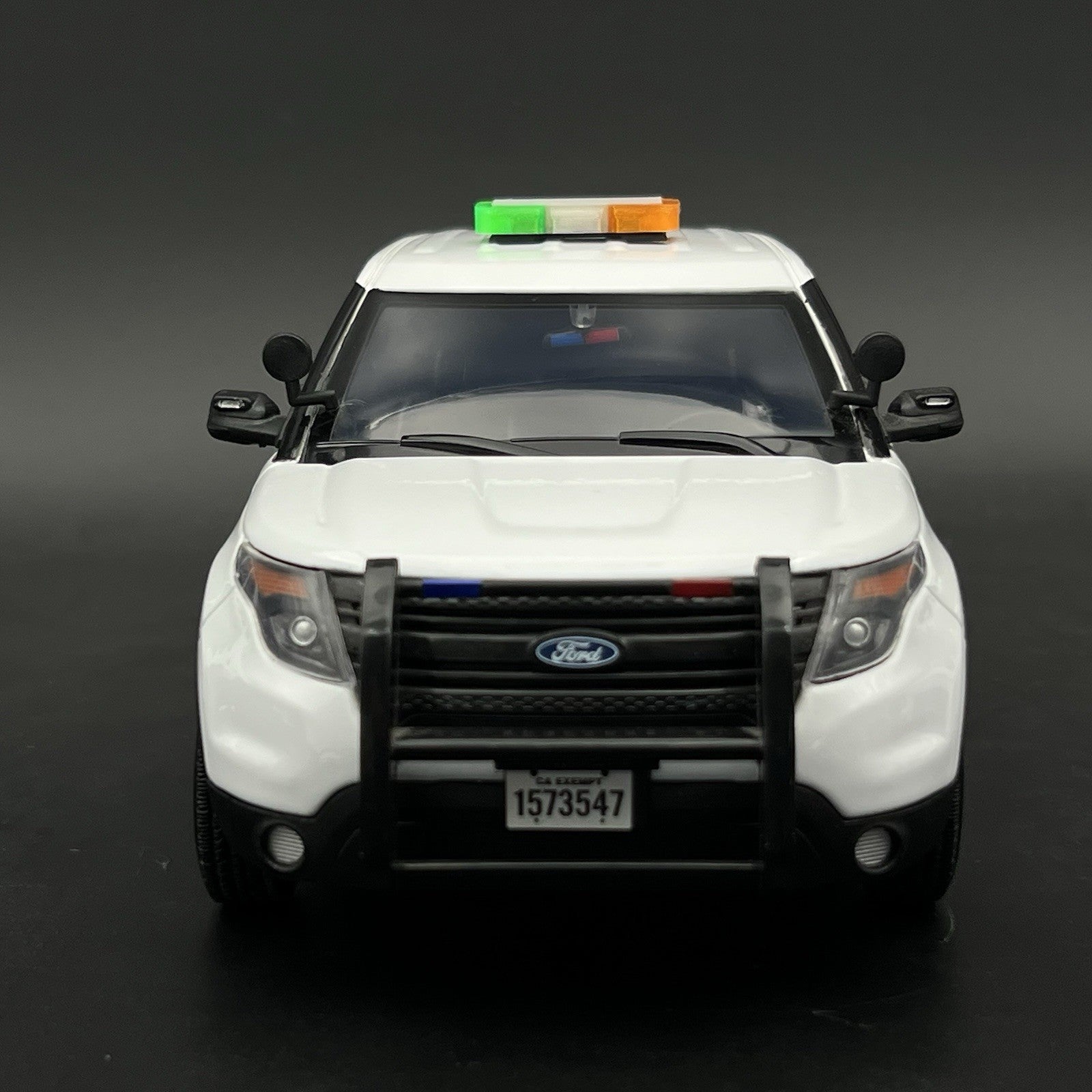 1/24 25 Mini Whelen Edge Lightbar Amber Clear Green Gray Top Cover3