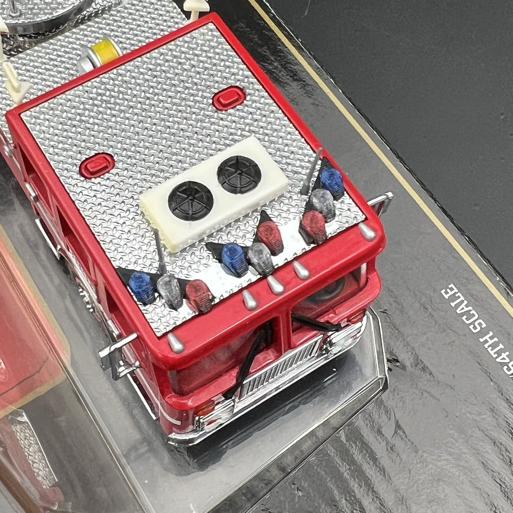 3 Pack 1/64 Blue Red Split Vector Lightbar Fire Truck Engine Police Code 36