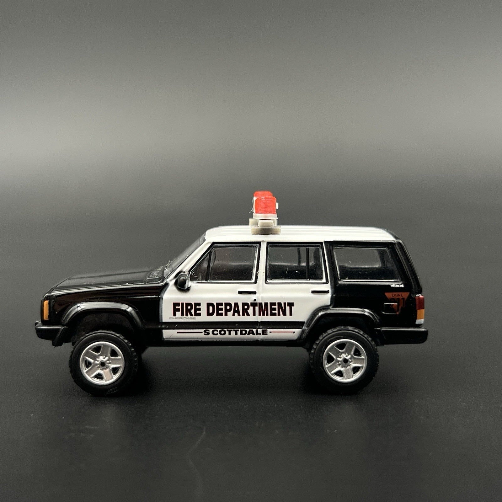 2 Pack 1/64 Red Mars Skybolt Beacon Lightbar Siren Speaker Police Sheriff6