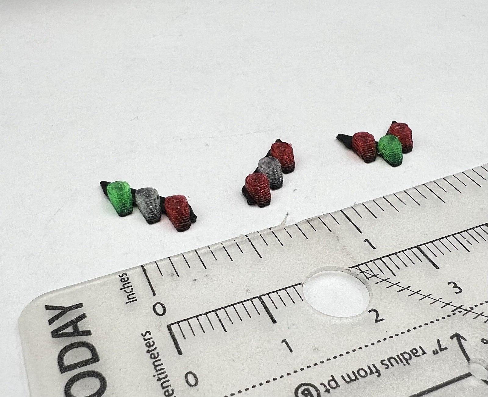 3 Pack 1/64 Chicago Fire CFD Green Red Split Vector Lightbar Truck Engine Code 312