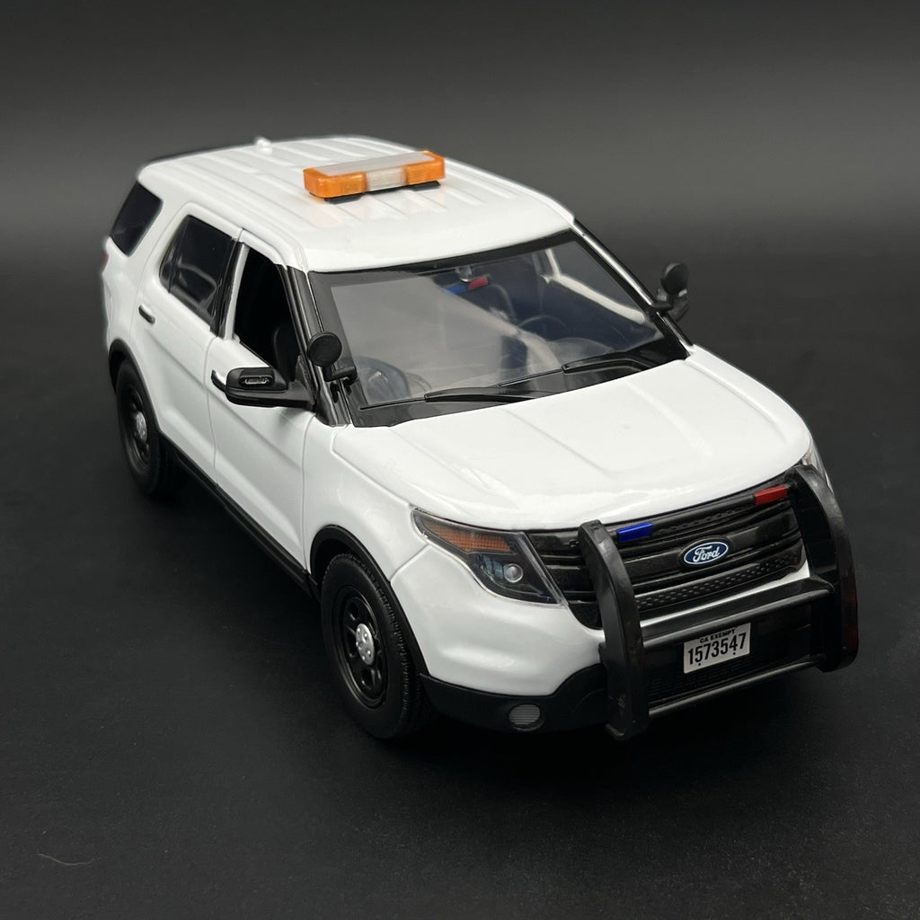 1/18 Mini Whelen Edge Lightbar Amber Clear Gray Top Cover7
