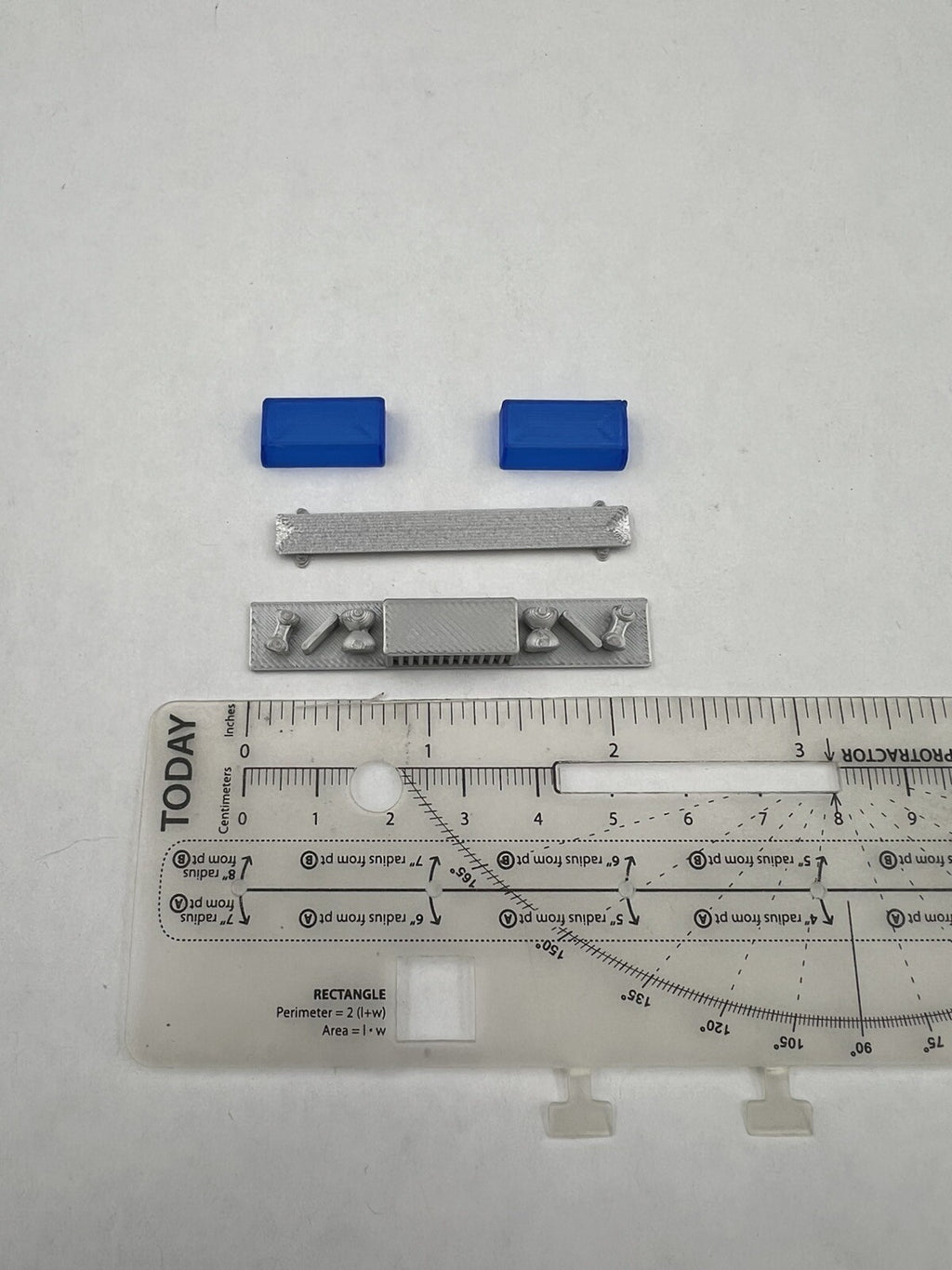 1/24 25 Blue Federal Signal Twinsonic Lightbar Police Sheriff State Patrol2