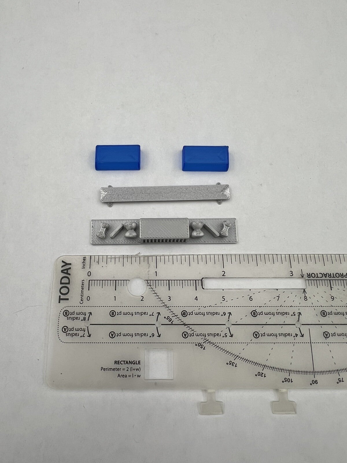 1/24 25 Blue Federal Signal Twinsonic Lightbar Police Sheriff State Patrol2