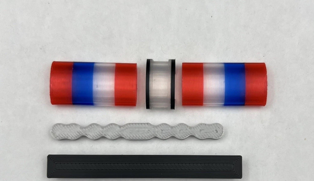 1/24 25 Scale Model Jetstream Lightbar Oklahoma Highway Patrol Blue Red 2419 OHP1