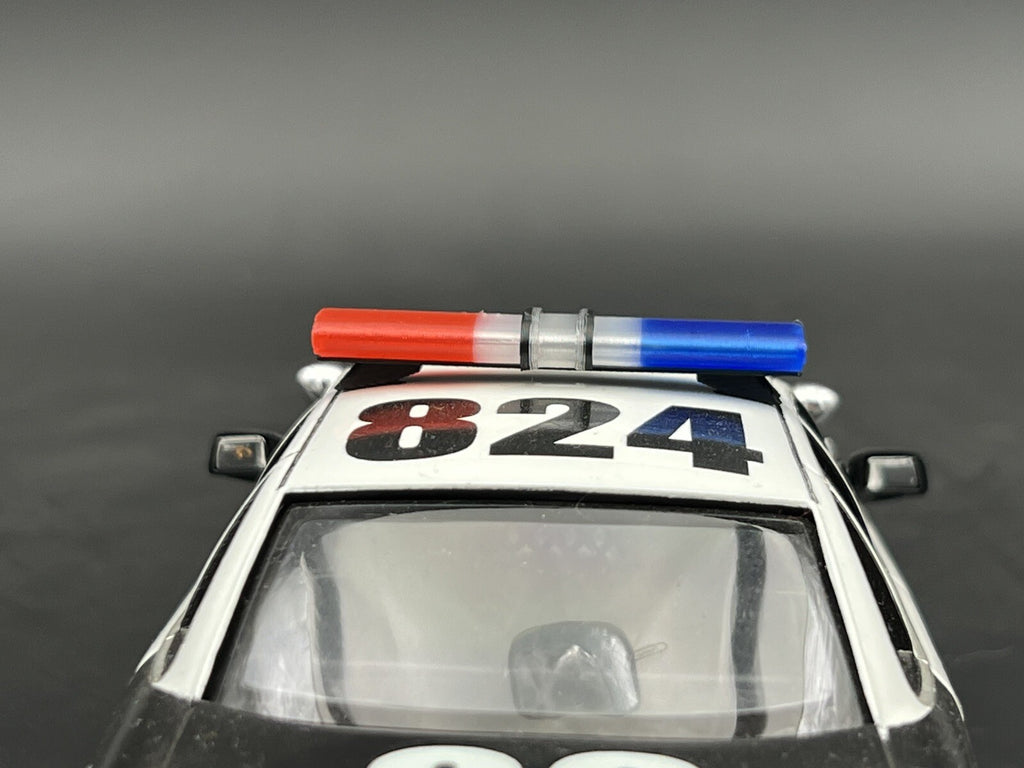 1/24 25 LED Ready Jetstrobe Jetstream Lightbar Blue Red Clear Police Sheriff7
