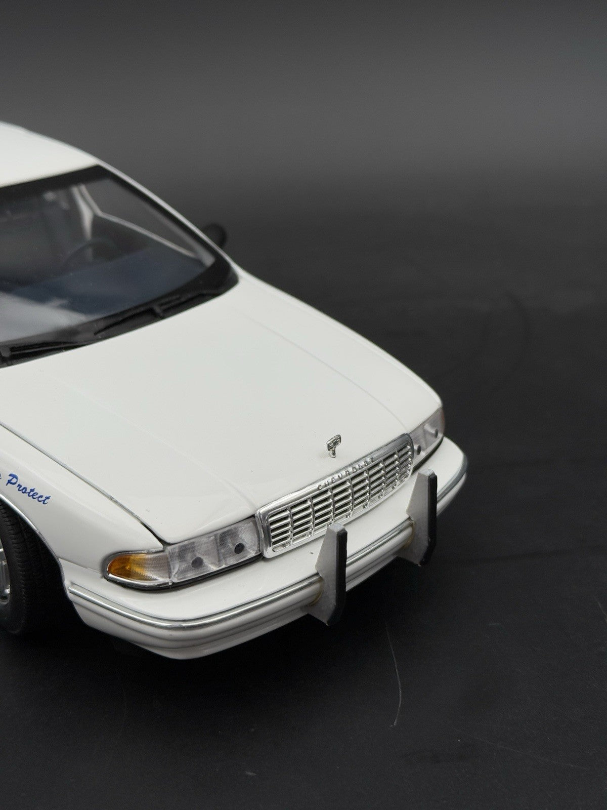 1/18 Vintage Push Bumper Guard For UT Chevrolet Caprice Police Car5