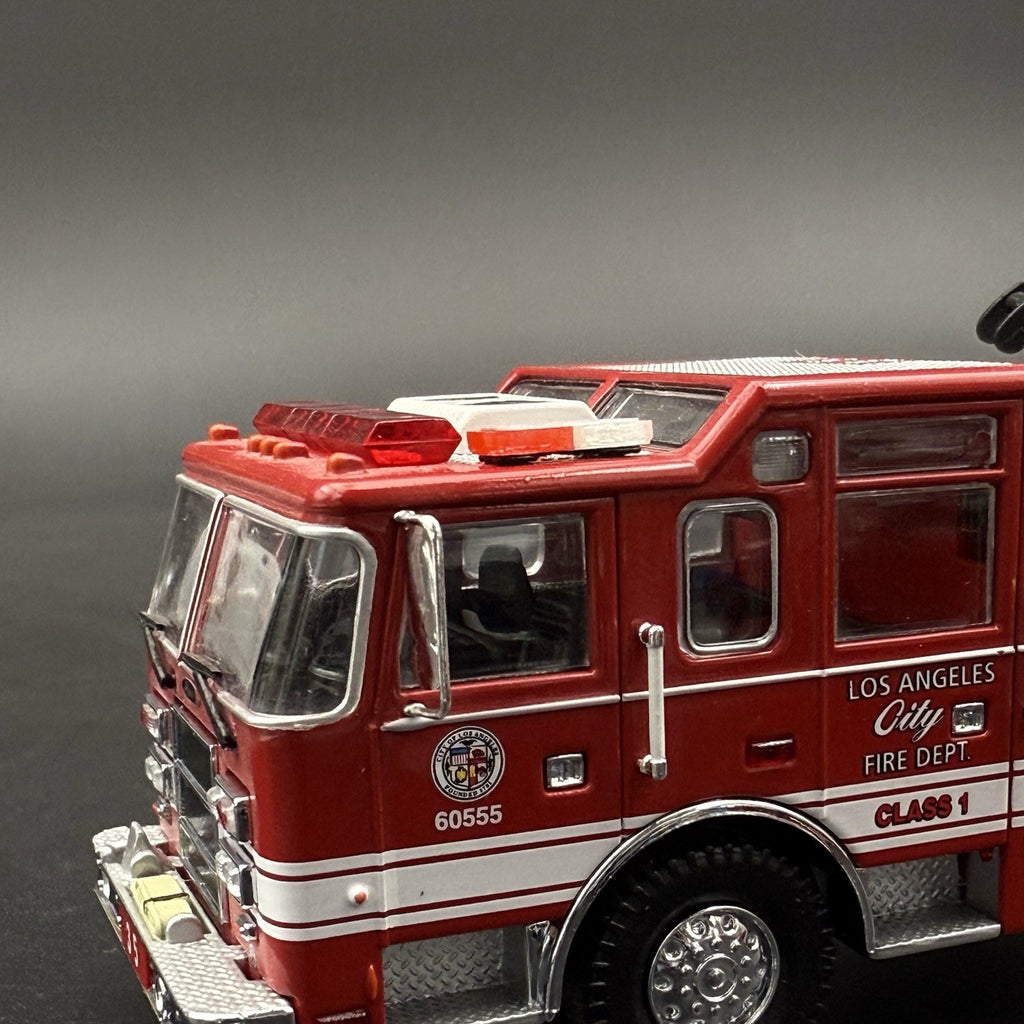 2 Pack 1/64 Mini Whelen Edge Red Clear Lightbar Gray Top Cover Police Fire EMS5