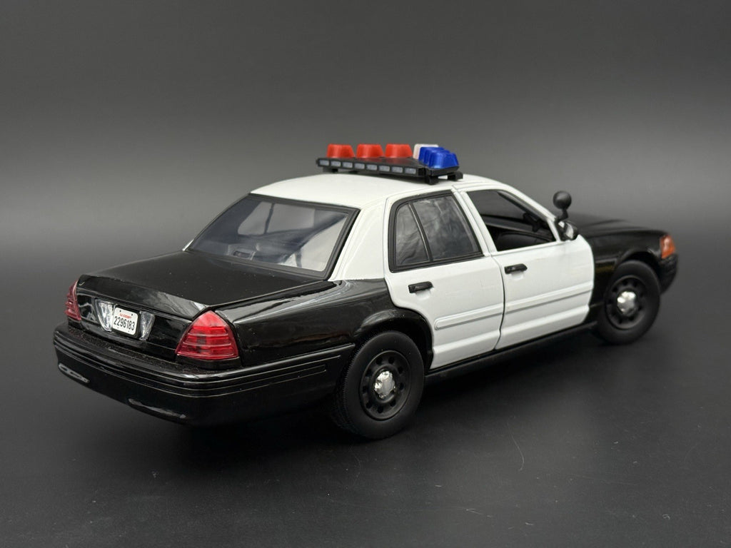 1/18 LED Ready Blue Red Federal Signal Vector Vision Lightbar Police Car BR212