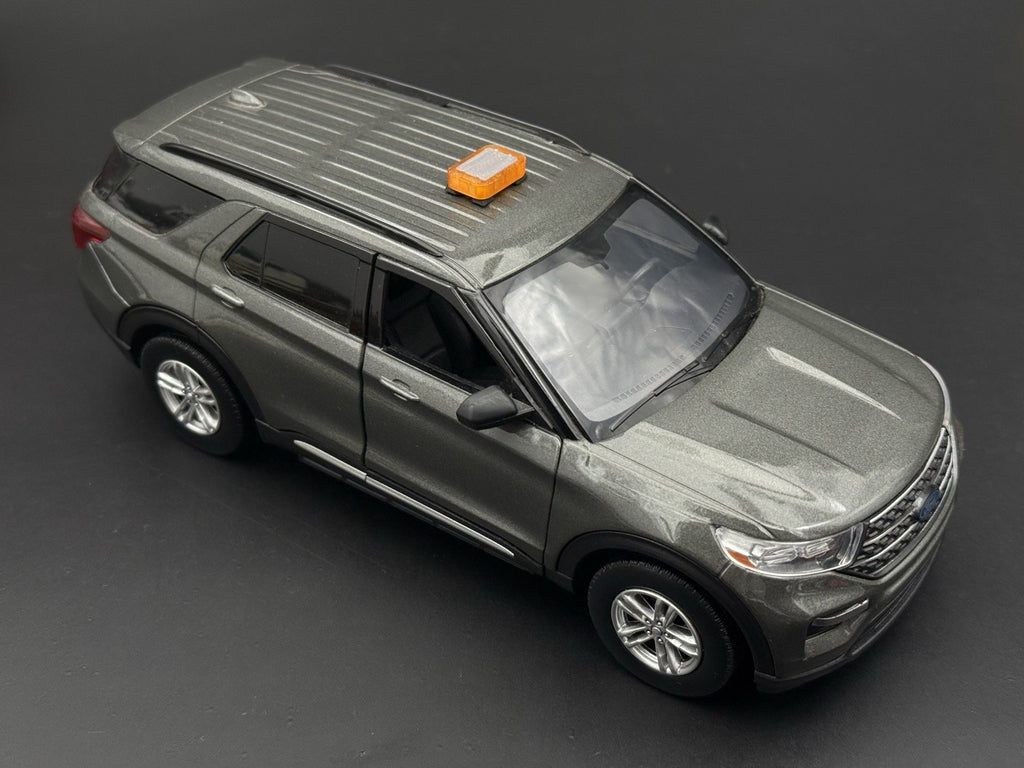 2-Pack 1/24 25 Scale Model Micro Whelen Edge Freedom Amber Lightbar 2408MICROA8