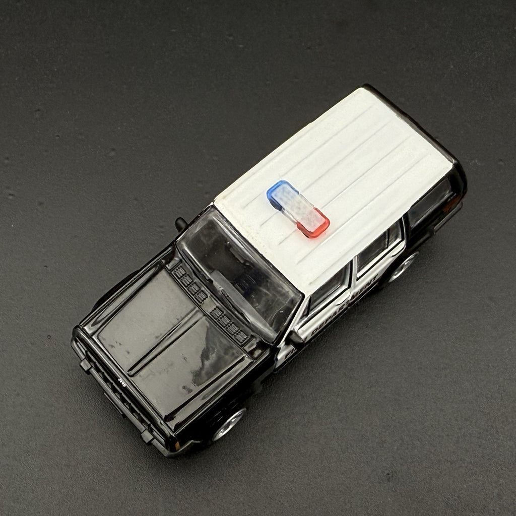 2 Pack 1/64 Mini Whelen Edge Blue Clear Red Lightbar Gray Top Police Fire EMS8