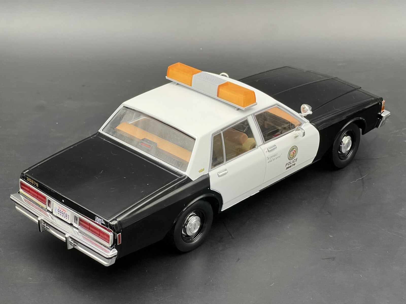 1/18 Scale Model Amber Federal Twinsonic Lightbar Tow Work Truck Security 1821A4