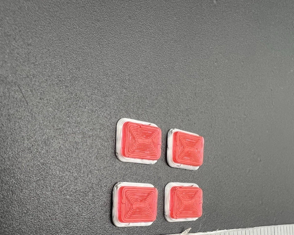 24 Pack 1/50 1/43 Red Whelen 900 Ambulance Warning Lights EMS Police Fire1