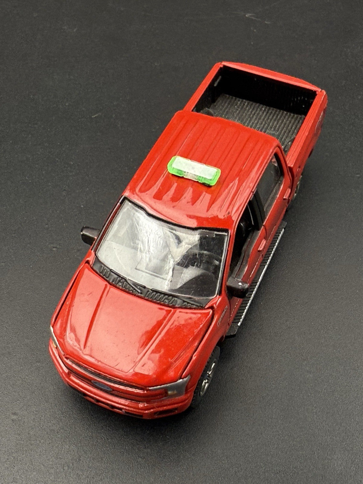 2 Pack 1/64 Mini Whelen Edge Green Clear Green Lightbar Work Truck Security9