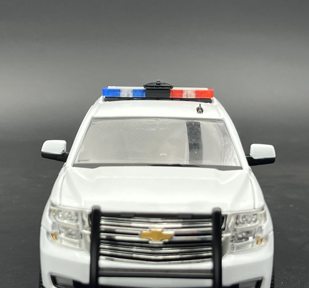1/24 25 LED Ready Whelen Edge Lightbar Blue Red w/ Speaker Highway Patrol Police5