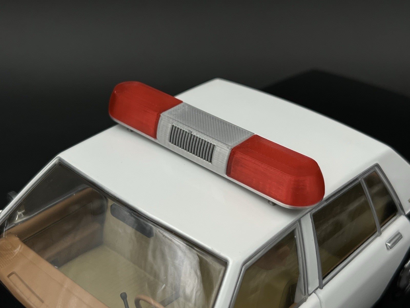 1/18 Extra Wide XL Red Whelen 80H 90H 8000 Lightbar Police Sheriff Fire8