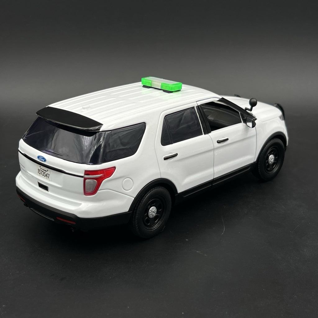 1/18 Mini Whelen Edge Lightbar Clear Green Gray Top Cover9