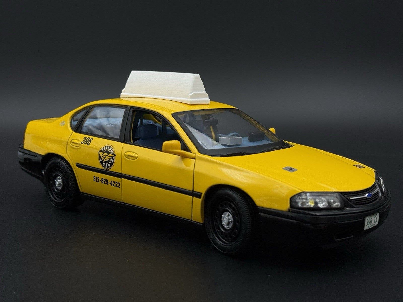 1/18 Scale Model Taxi Sign New York 1858NY27