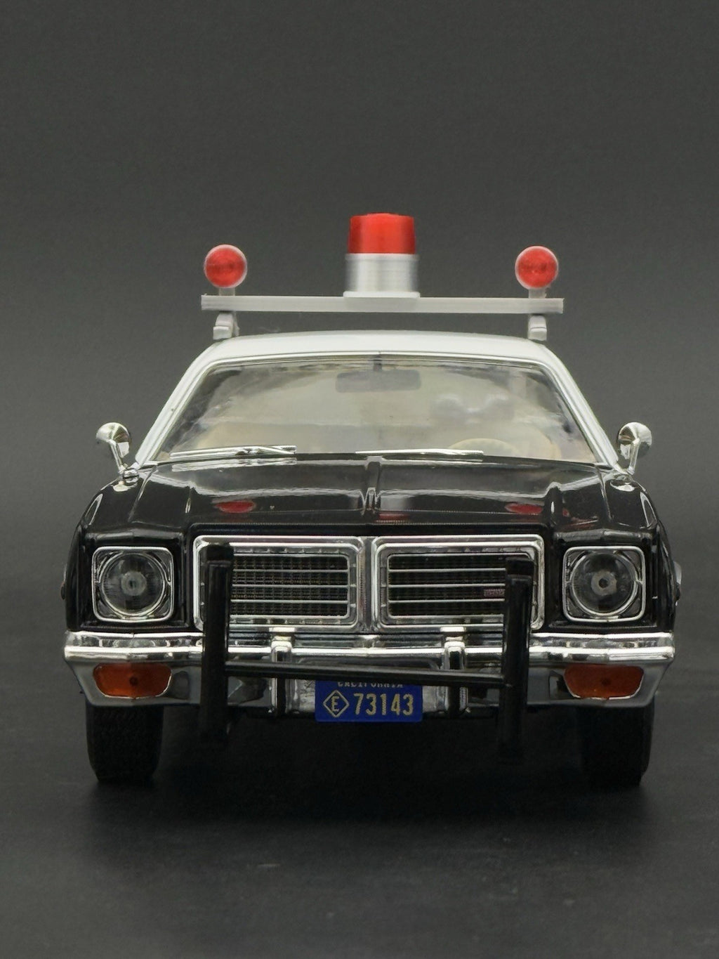 1/24 25 Scale Model Visibar CJ 184 284 Red Beacon Lollipop Police Light 2456RRR3