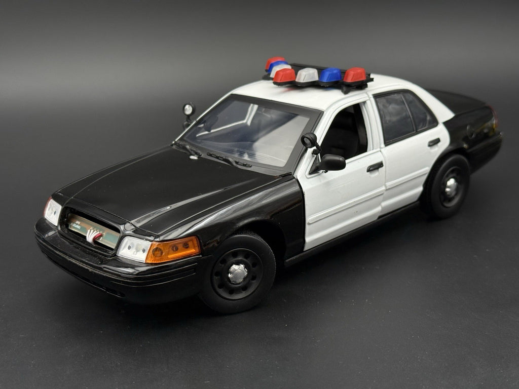 1/18 Scale Model LED Ready CHP PSP Federal Vector Lightbar Police Car 1837 BR33