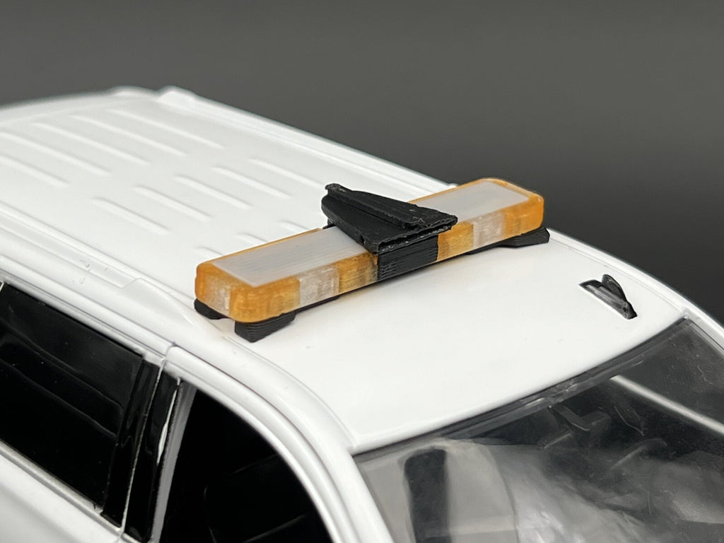 1/24 25 27 LED Ready Whelen Edge Lightbar Amber W/ Speaker Security Work Tow5