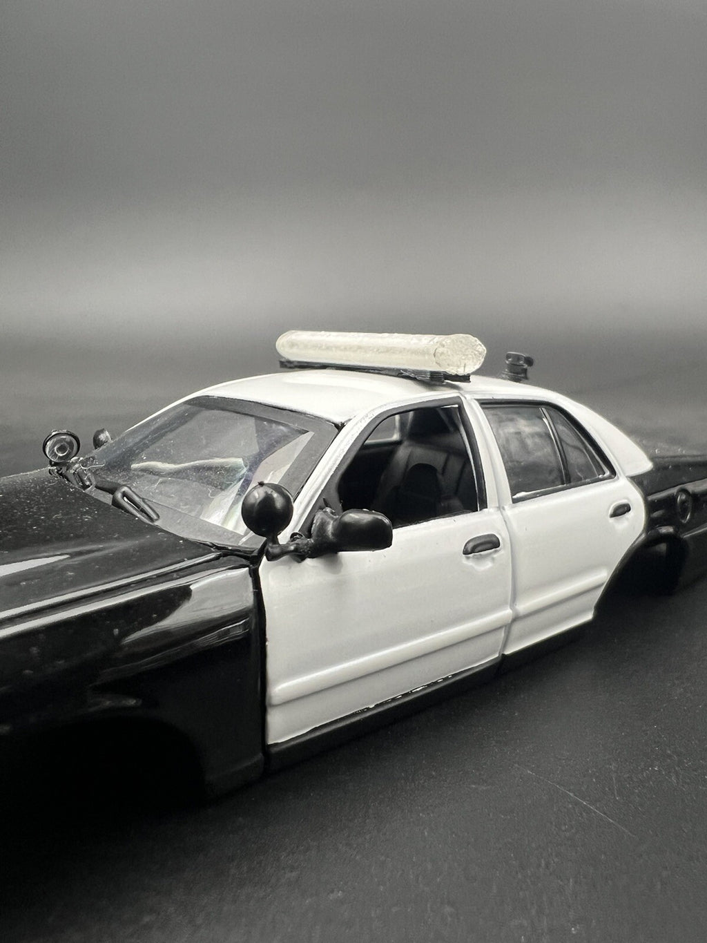 2 Pack 1/43 Federal Signal Jetsonic Style Lightbar Greenlight Police Sheriff1