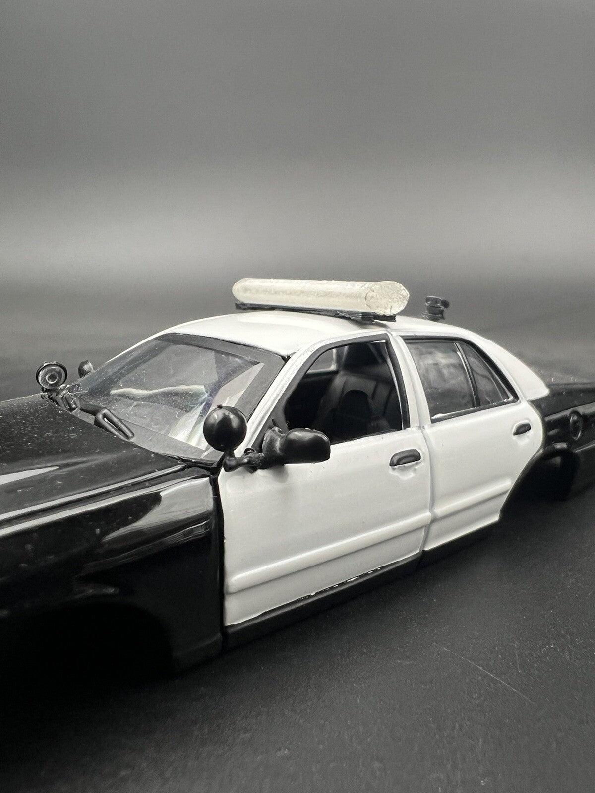 2 Pack 1/43 Federal Signal Jetsonic Style Lightbar Greenlight Police Sheriff1