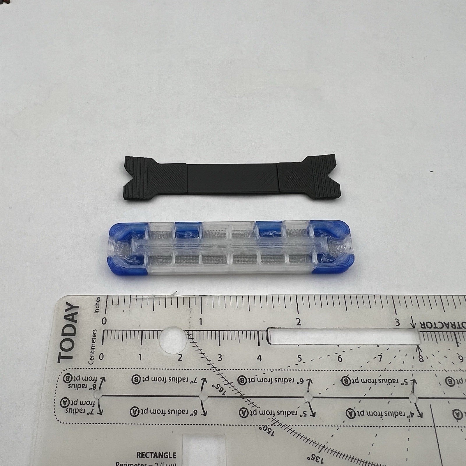1/18 LED Ready Whelen Edge Maui Hawaii Honolulu Police Lightbar Blue Clear2