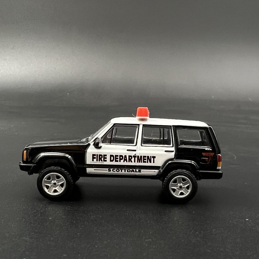 2 Pack 1/64 Red Federal Signal Twinsonic Lightbar Greenlight Police Sheriff Fire3