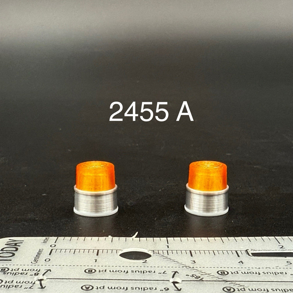 2 Pack 1/24 25 LED Ready Federal CJ 184 284 Amber Beacon Tow Work Truck Security0