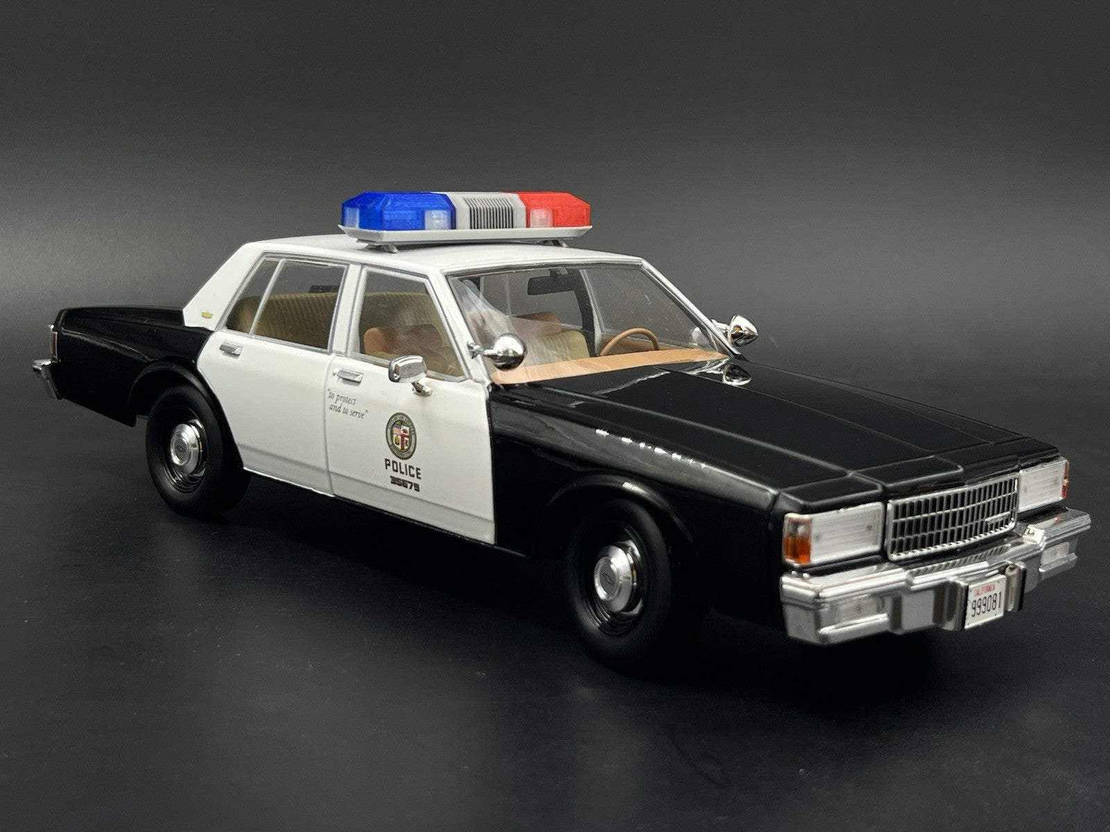 1/18 Blue Red Smith Wesson 8780 8880 8980 Lightbar Police Sheriff Fire9