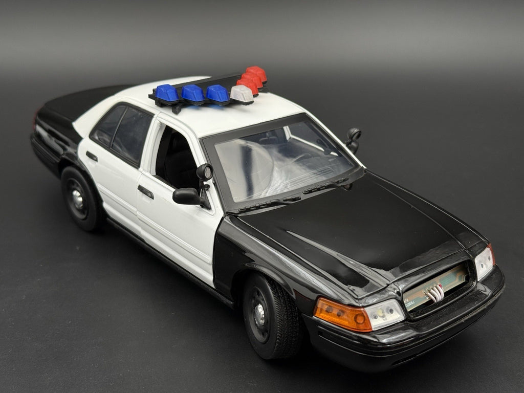 1/18 LED Ready Blue Red Federal Signal Vector Vision Lightbar Police Car BR28