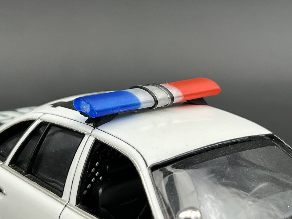 1/24 25 LED Ready Jetstrobe Jetstream Lightbar Blue Red Clear Police Sheriff11