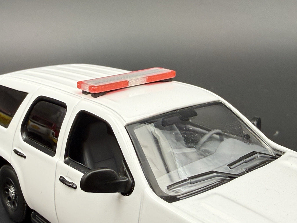 2 PACK 1/43 O Scale Model Whelen Liberty Red Police Lightbar 4301 R17