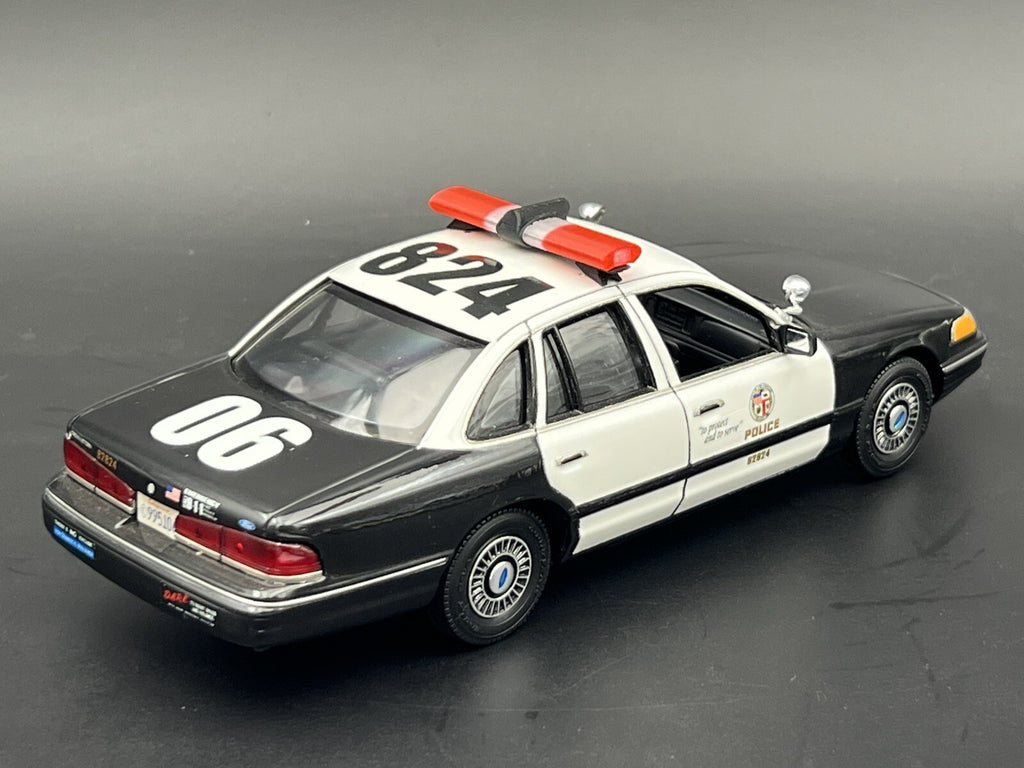 1/24 25 LED Ready Jetsonic Lightbar Red Clear Sheriff Highway Patrol Police Fire5